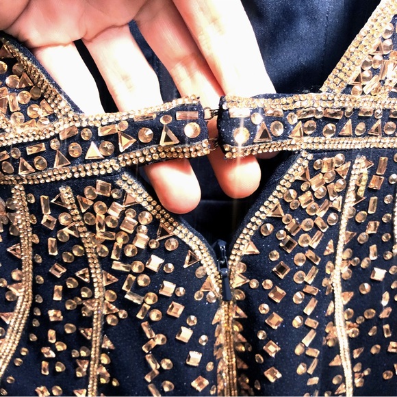 ELLIE WILDE Prom Dress Size 6 - Picture 8 of 13